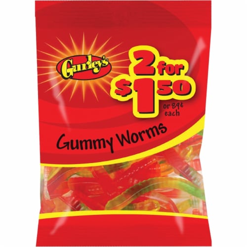 Gurleys 2F$2 / 12Ct Gummy Worms