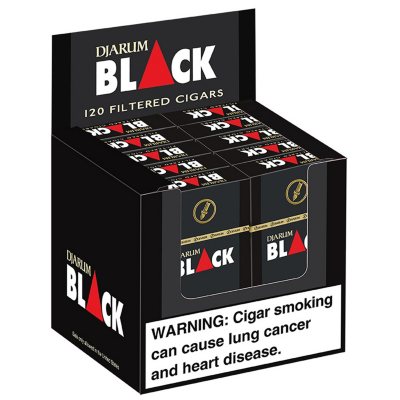 Djarum 12 Pk / 10 Ct Black