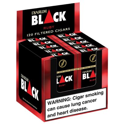 Djarum 12 Pk / 10 Ct Black Cherry (ruby)