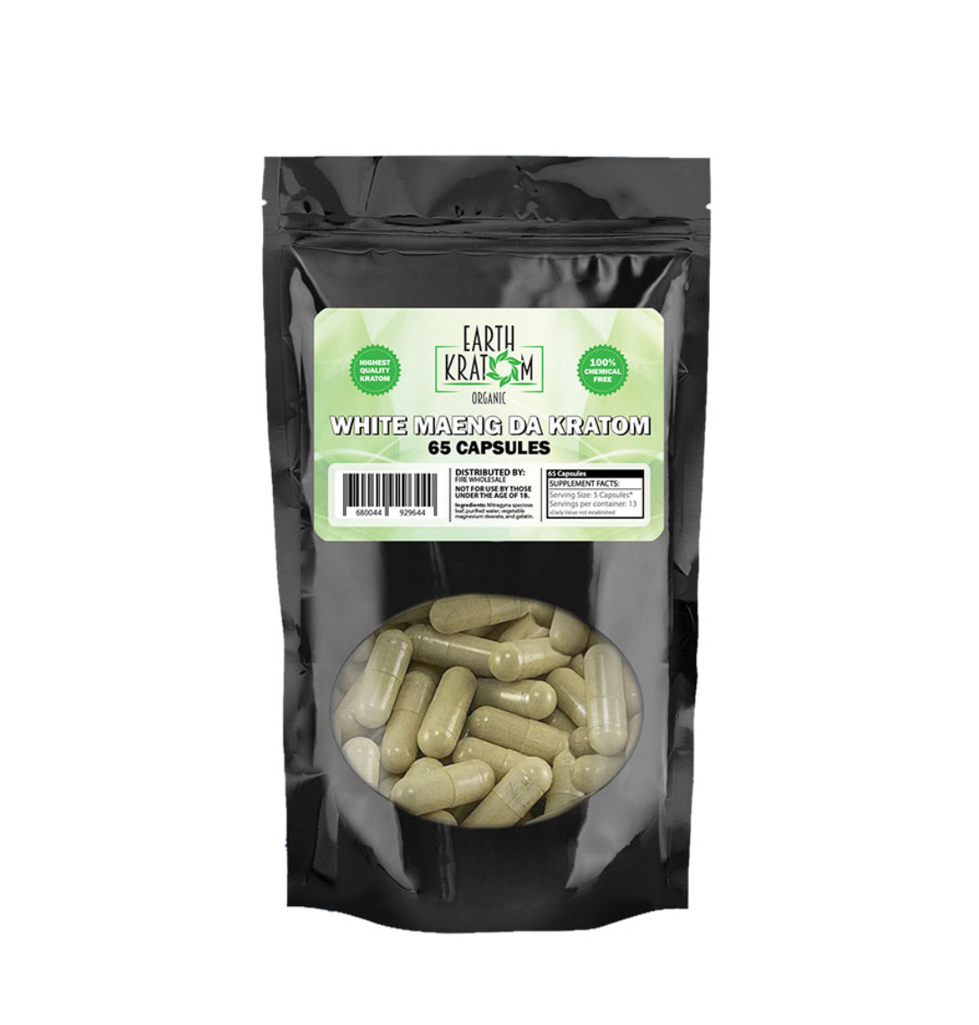 Earth Kratom 65 Ct / 1Bag