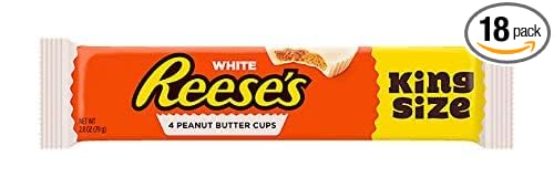 Hershey King 18 Ct Reeses White Cup