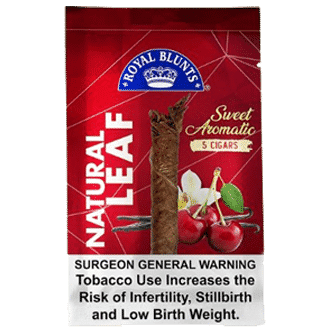 Royal Blunts Natural Leaf 5 Pk / 8 Ct Berry