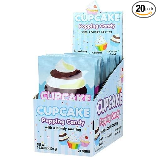 Cupcake Popping Candy 20 Ct