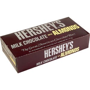 Hershey 36 Ct With Almonds