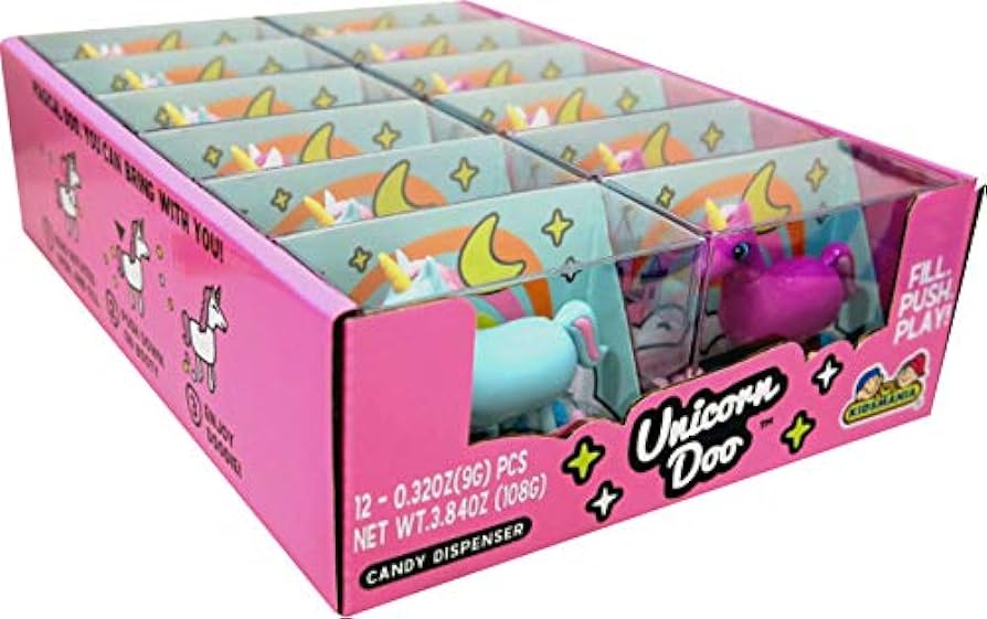 Unicorn Doo Mini Candy 12 Ct