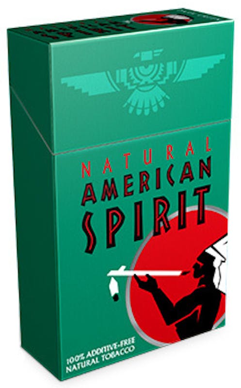 American Spirit Dark Green Menthol Full Bodied