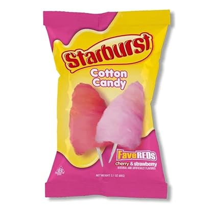 Starburst Cotton Candy 3.1 Oz / 1 Ct