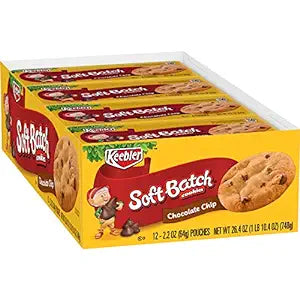 KEEBLER SOFT BATCH CHOCO CHIP 2.2 OZ / 12 CT