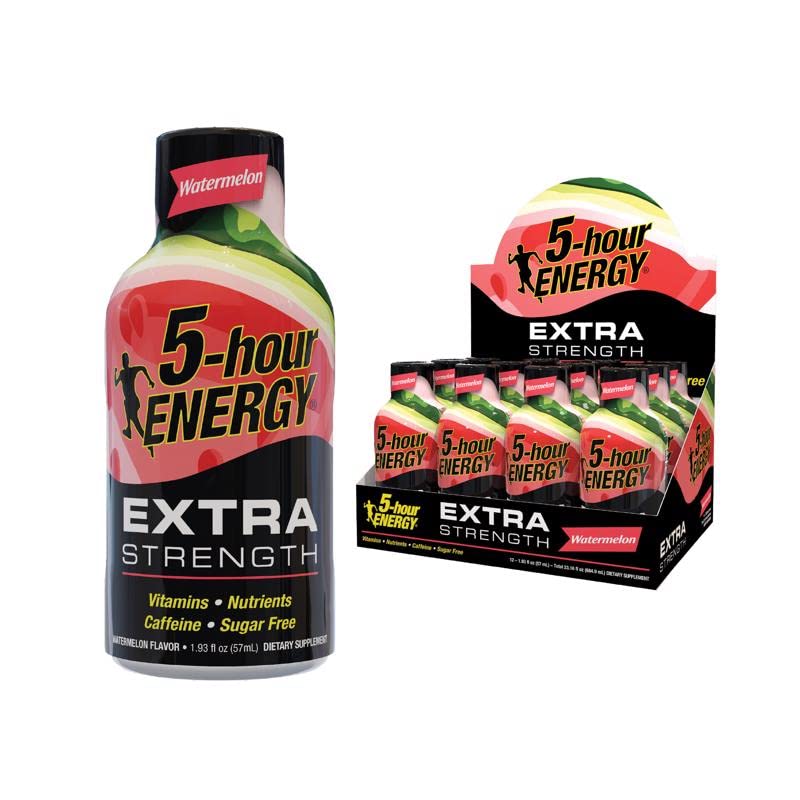 5 HOUR ENERGY EXTRA STRENGTH ST/WT 12 CT