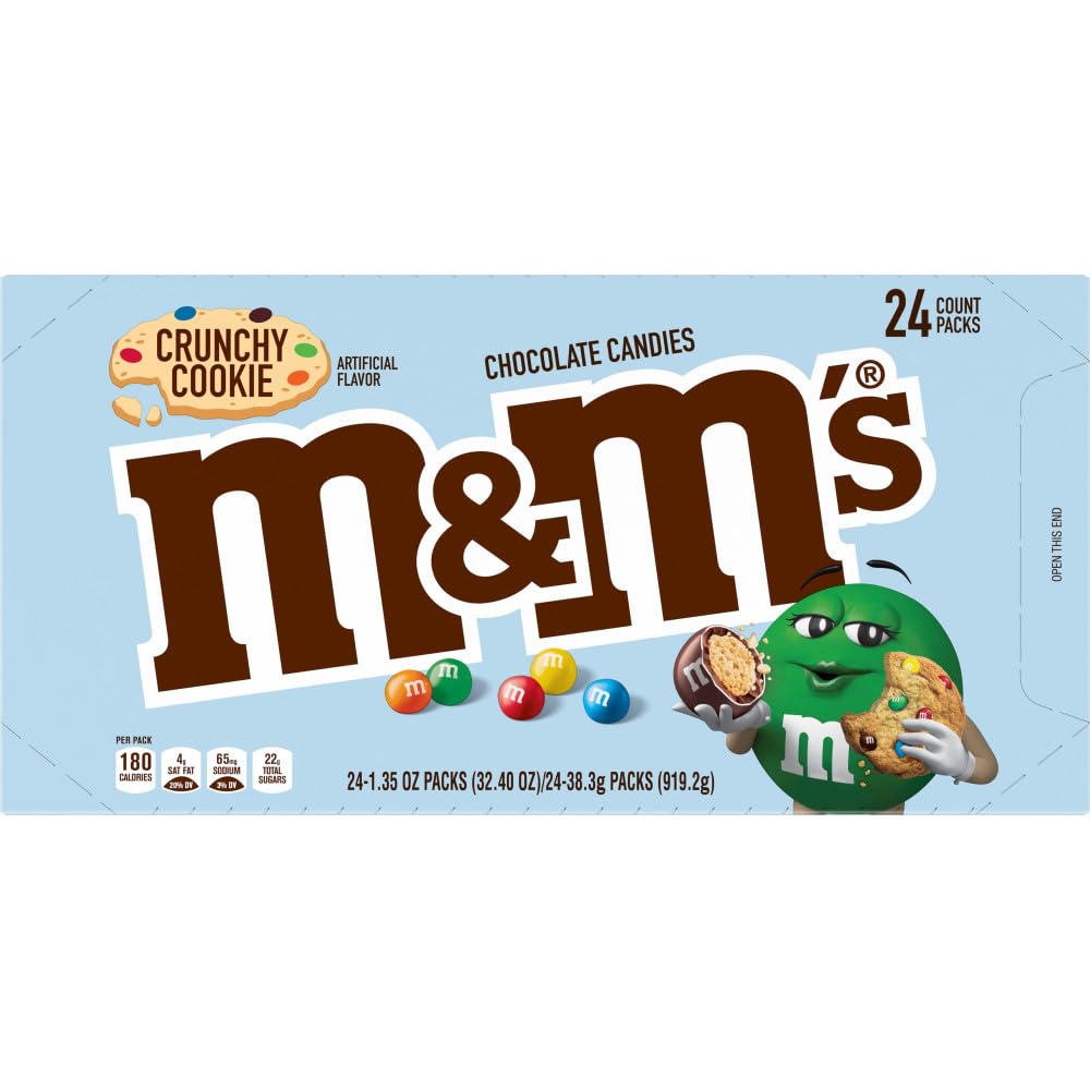 Mars/ M&M King 24 Ct Crunchy Cookie