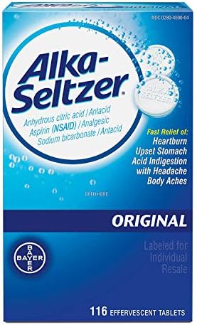 Alka Seltzer Original 2 Pk / 58 Ct