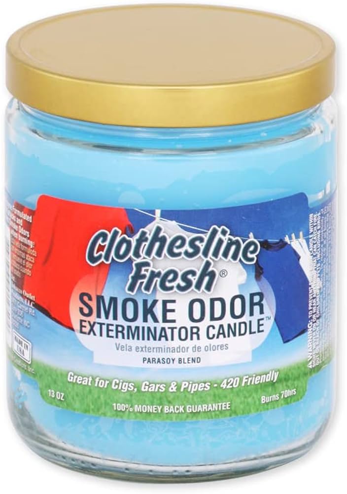 Smoke Odor Candle Cool Cucumber & Hon 13 Oz / 1 Ct