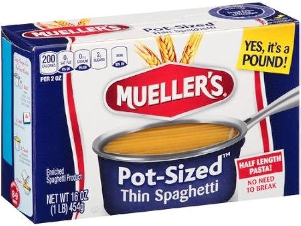 Mueller Pot Size Spaghetti 1 Lb / 1 Ct