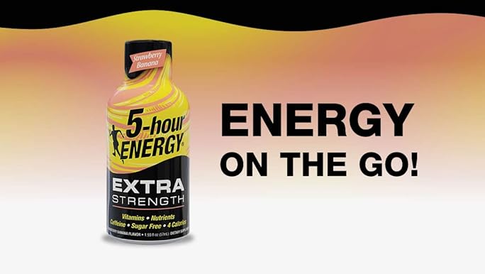 5 Hour Energy Extra Stawberry/Banana 12 Ct