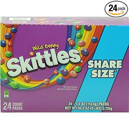 Skittles King 24 Ct Wild Berry