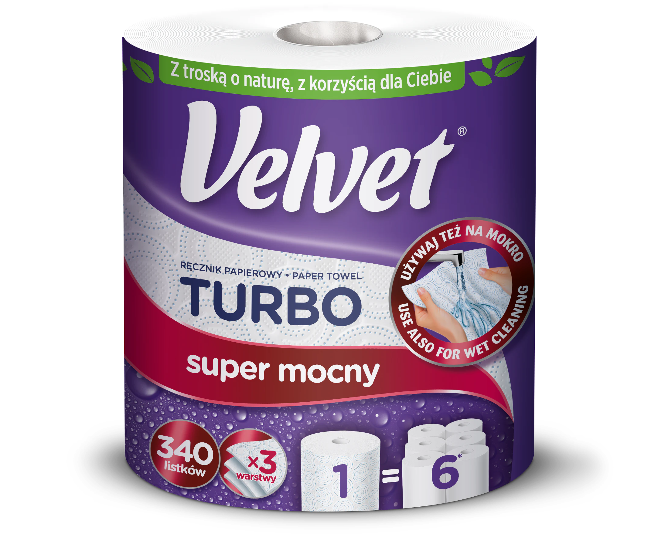 Paper Towel Velvet 1 Ct