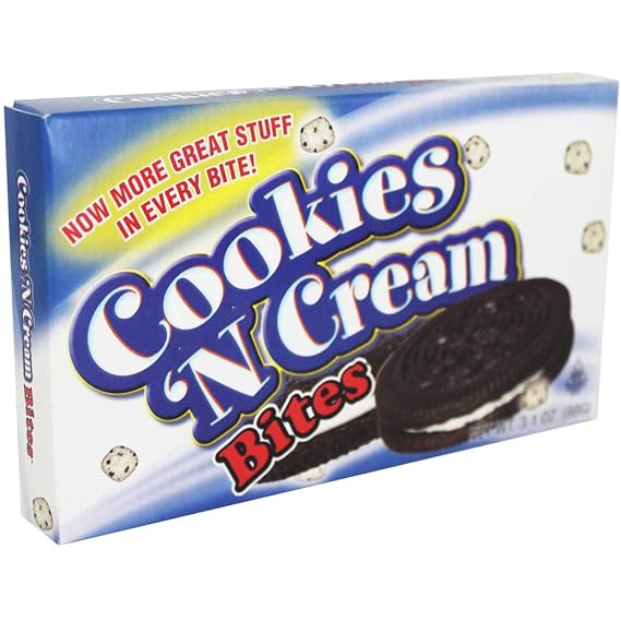 Cookies N Cream Bites 3.1 Oz /12Ct Box