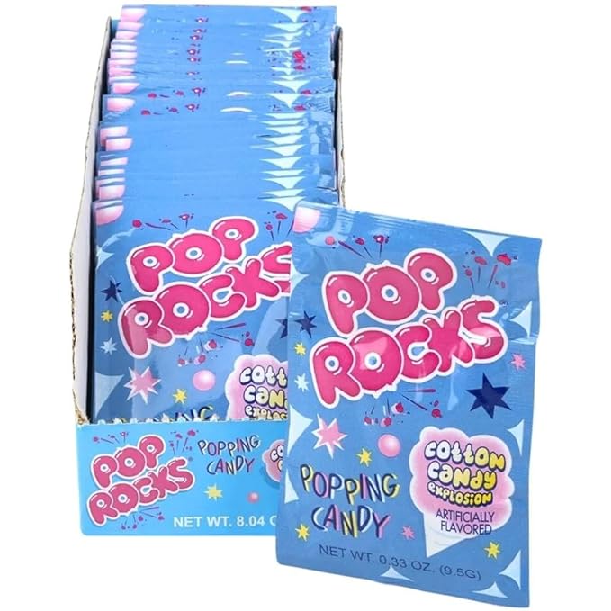 POP ROCKS COTTON CANDY 24 CT