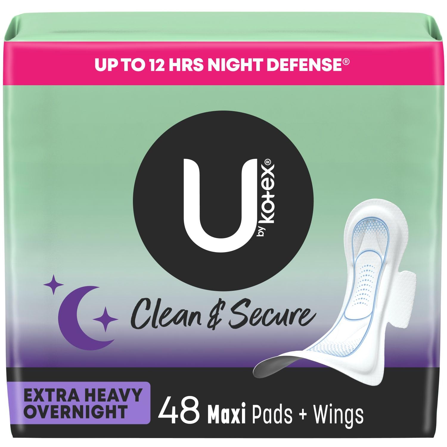 Kotex Maxi With Wings 8 Pk / 1 Ct