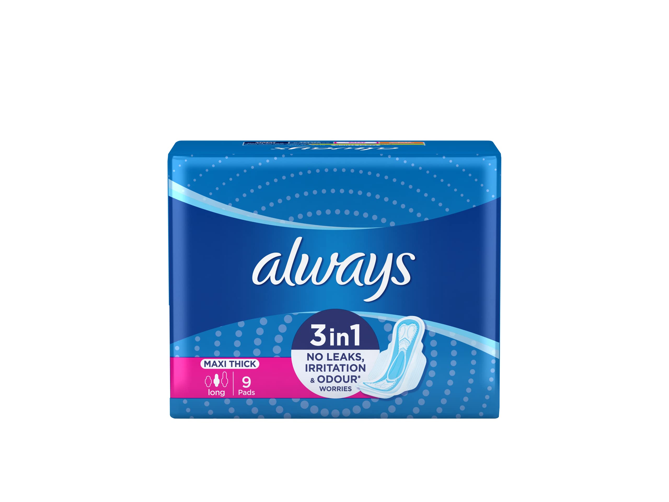 Always Max W/Wings 9 Pk / 1 Ct