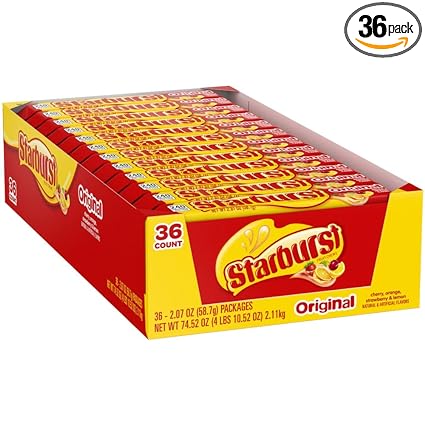 Starburst 36 Ct Original Fruit