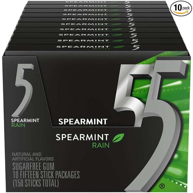 5 Rain Spearmint 15 Pk / 10 Ct