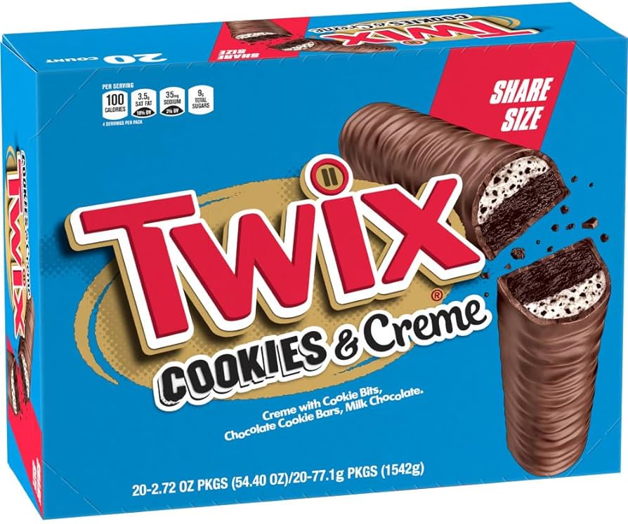 Mars/ Twix King 20 Ct Cookies & Crème