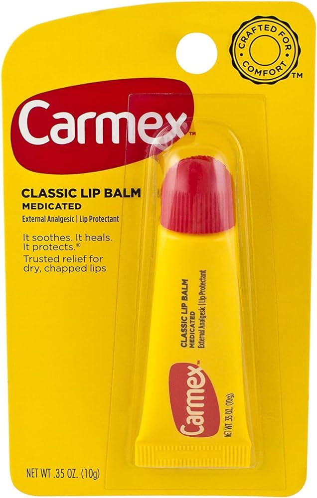 Carmex Tube Carded 6 Ct