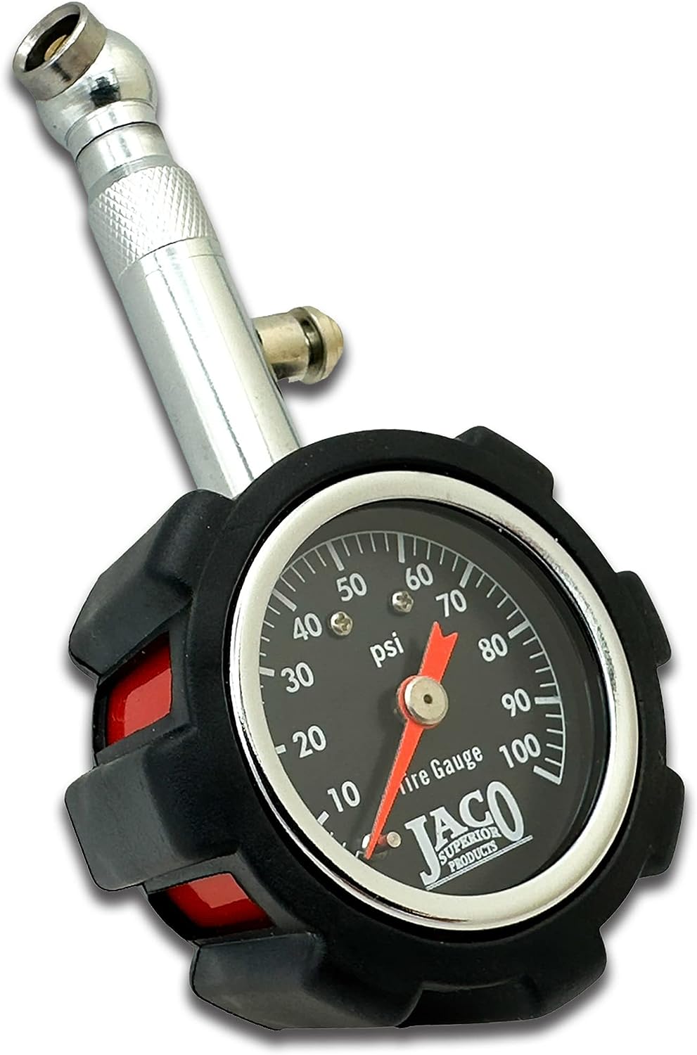 Tire Gauge Deluxe Metal 1 Ct