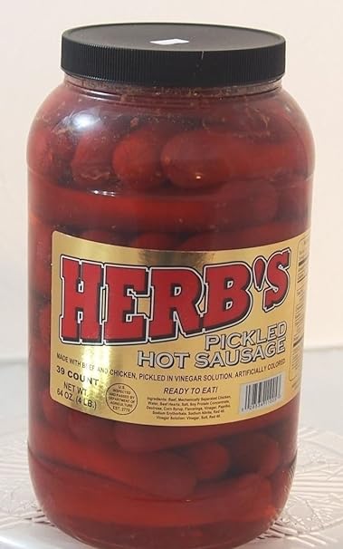 HERBS RED HOT SAUSAGE 1 GAL 39 CT