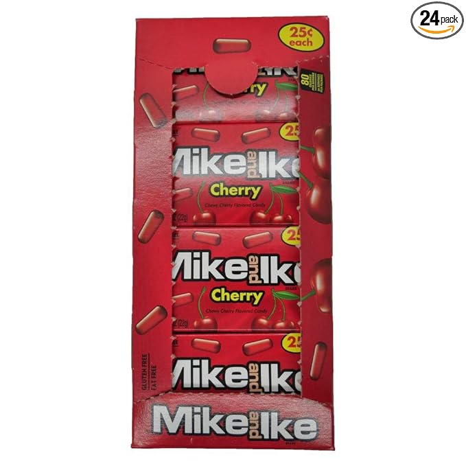 Mike And Ike Cherry 24 Ct