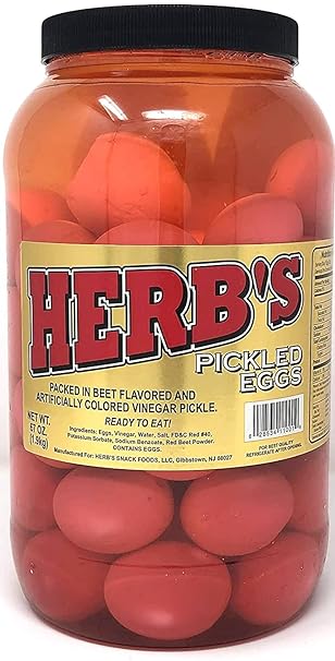 Herbs Pickled Eggs 67 Oz / 50 Ct Jar