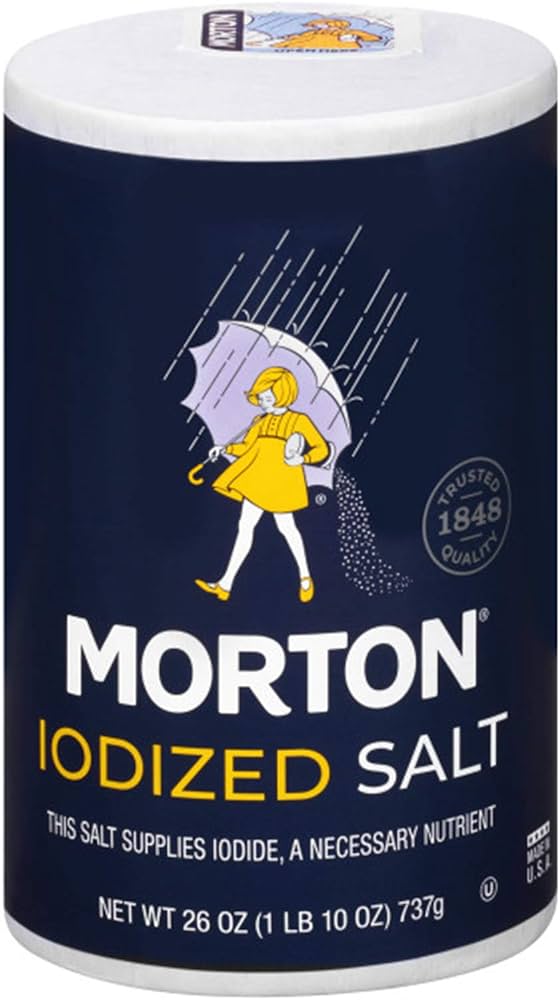 MORTON SALT IODIZED 26 OZ / 1 CT