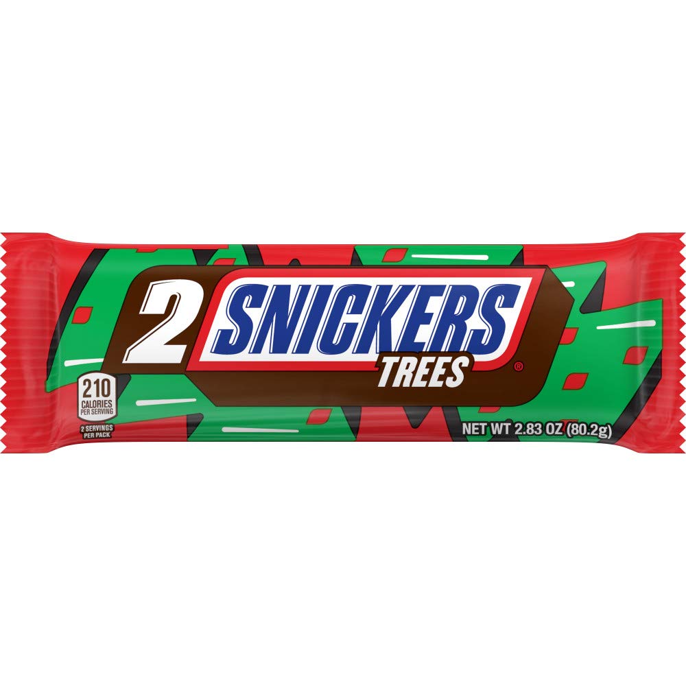 Mars/ Snickers Tree Xmas 2.83 Oz King / 24 Ct