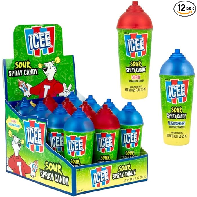 Icee Candy Sour Spray 12 Ct