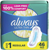 ALWAYS THIN REGULAR 20 PK / 1 CT