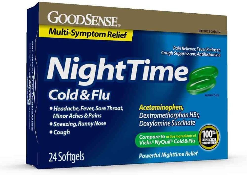 Goodsense Night Time 8 Oz / 1 Ct