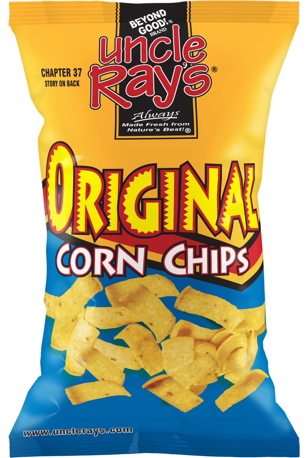 UNCLE RAYS CORN CHIPS 2.5 OZ / 24 CT