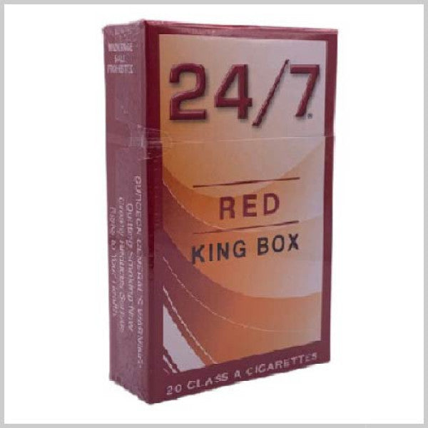 24/7 King Box Red