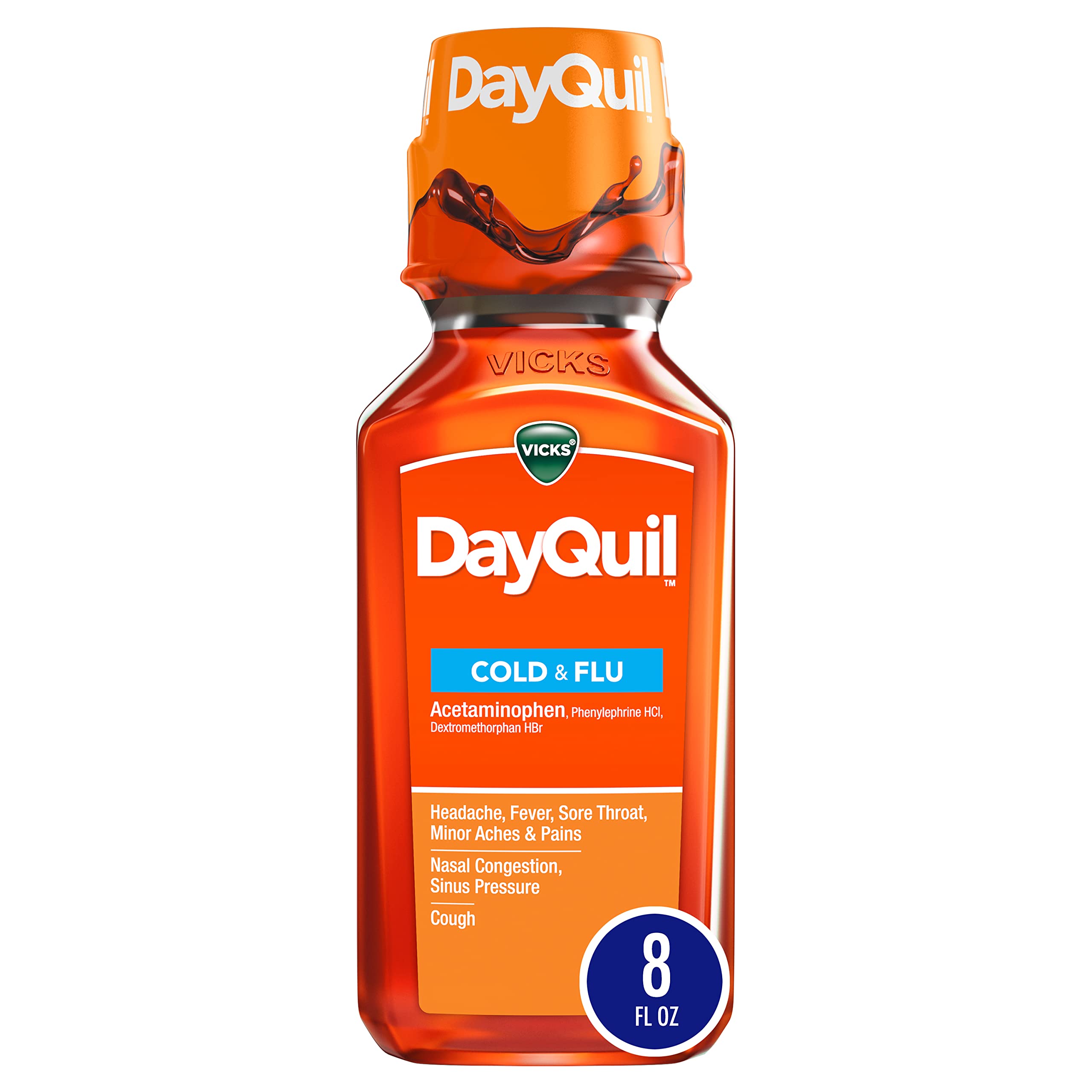 Dayquil Cold & Flu 8 Oz 1Ct