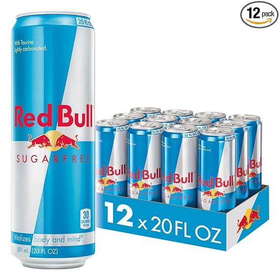 RED BULL SUGER FREE 12 OZ / 24 CT