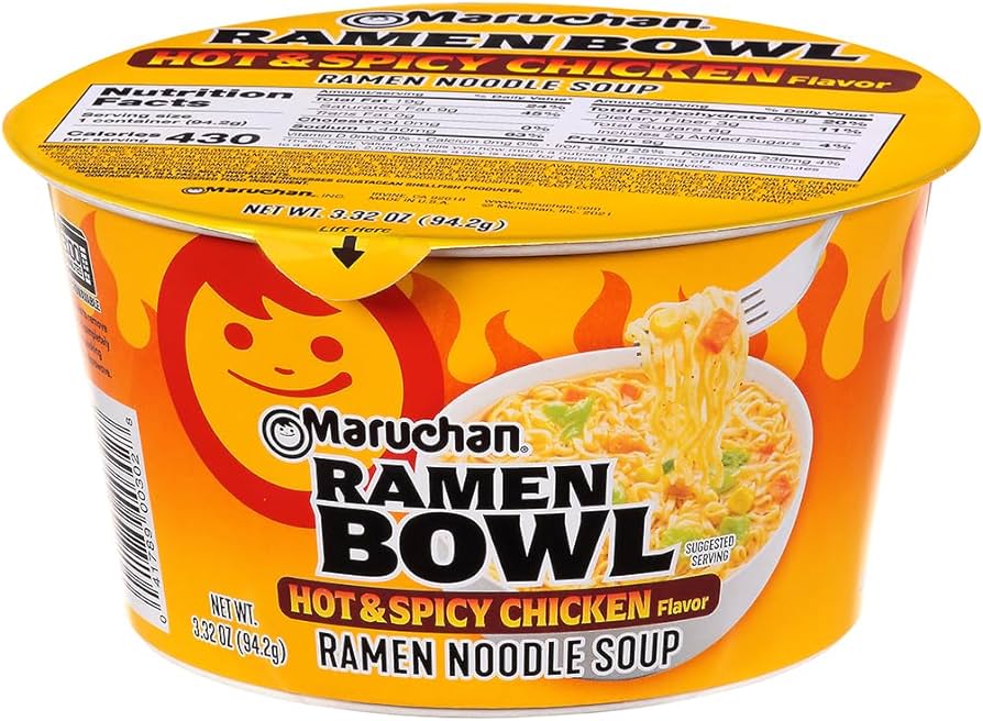 MARUCHAN BOWLS H&S CHICKEN 3.32OZ / 6 CT