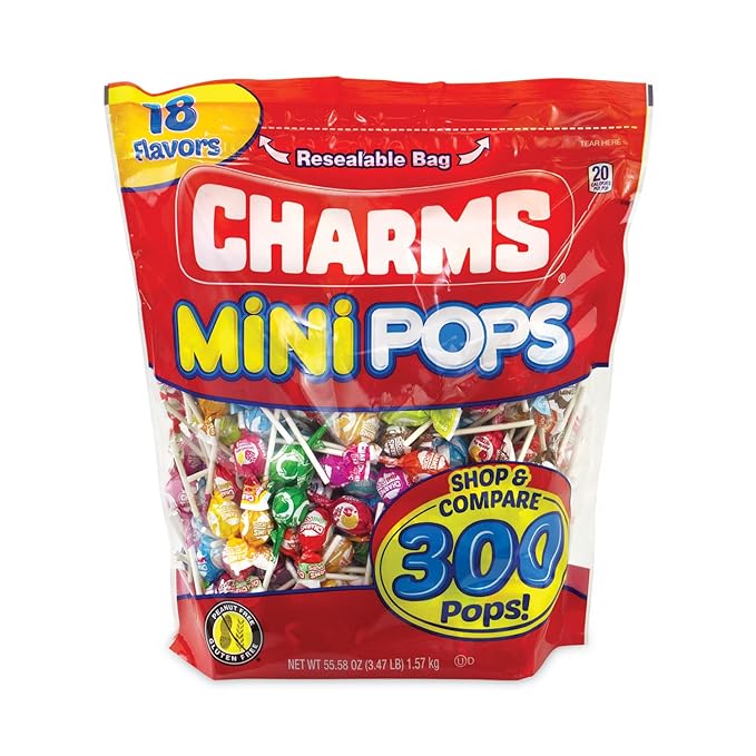 Charms Mini Pops 300Ct /Bag