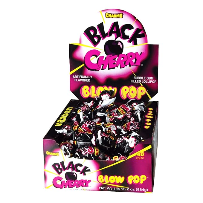 CHARMS BLOW BLACK CHERRY 48 CT