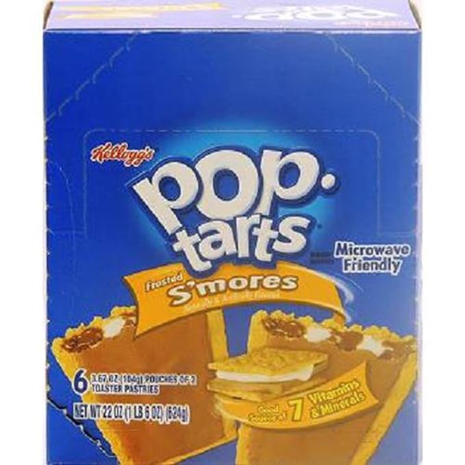 POP TARTS SMORES 3.67 OZ / 6 PK / 1 CT