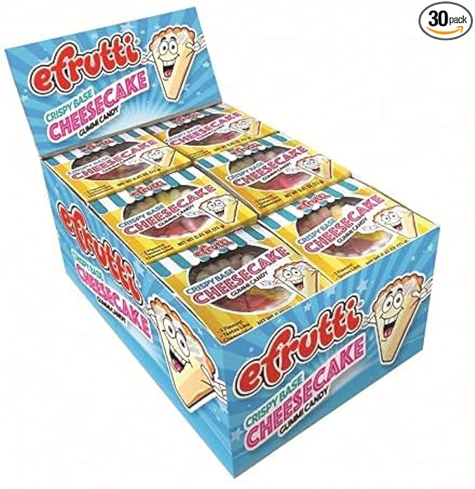 Efrutti Cheesecake Gummy 24.3 Oz / 30Ct