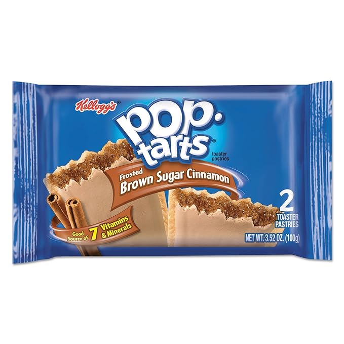 POP TARTS BROWN SG CIN 3.52 OZ / 6 CT