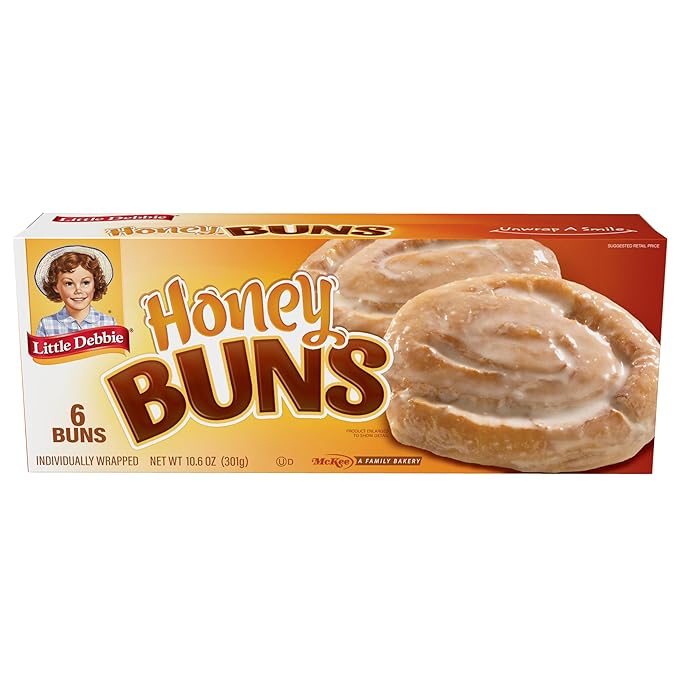 Honey Buns 6 Ct Box