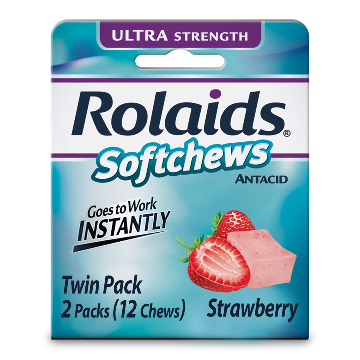 ROLAIDS ULTRA STRENGHT STRAWBERRY 12 CT