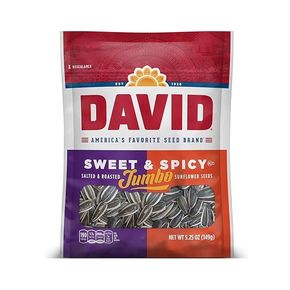 David Jumbo Seed Red Hot 5.25 Oz / 1 Ct